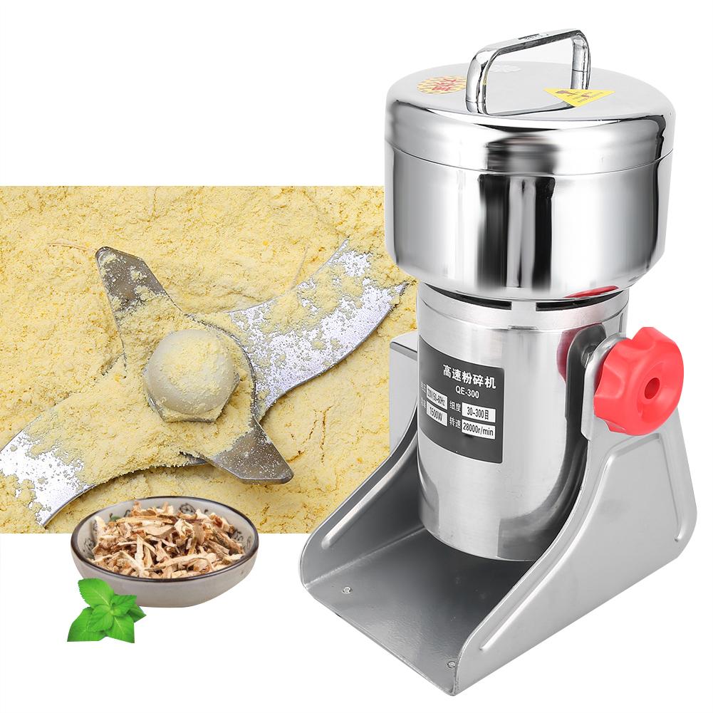 300g Multi Functional Food Grinder Powder Machine for Medicine Herb Beans Grain