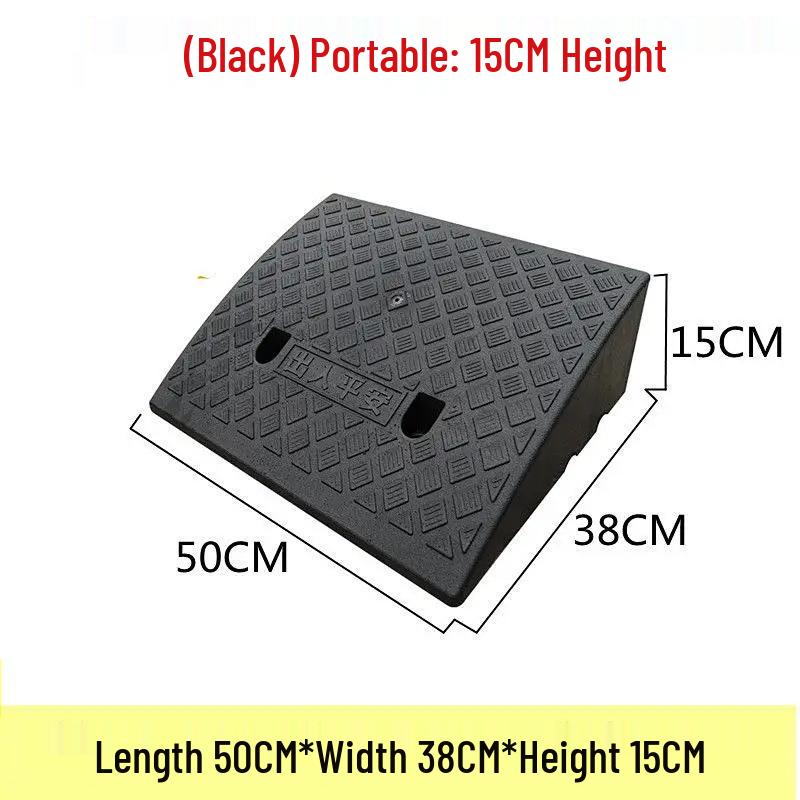 Plastic Car Curb Ramp Threshold Mat for Road Climbing