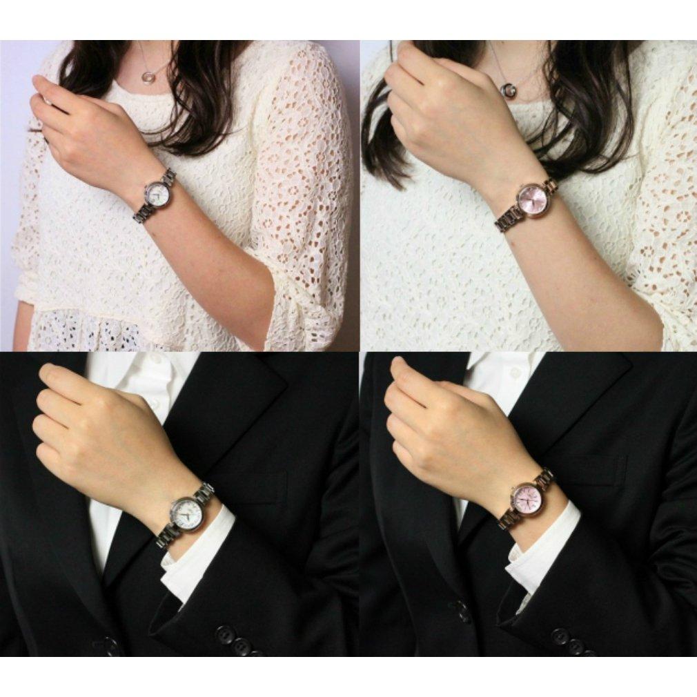 FOREVER Watch Solar Watch 10 ATM Water Resistant Equipped with Japanese Solar Nuance Color with Simple Belt Adjustment Tool 6 Models Women's Movement!