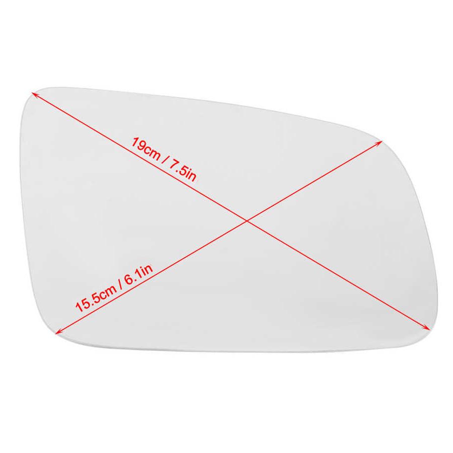 Right Driver Side FLAT Mirror Glass Replacement For HOLDEN ASTRA TS (1998-2004)