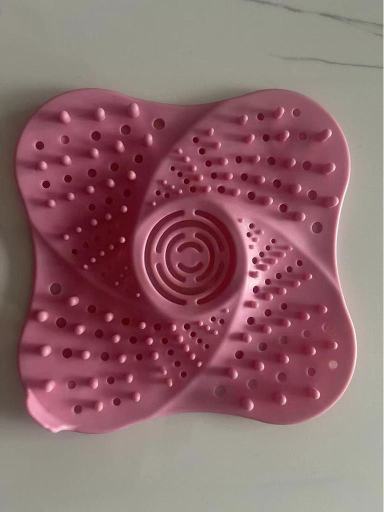 Silicone Floor Drain Hair Catcher & Anti-Clog Filter