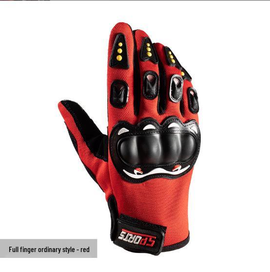 Breathable Non-Slip Summer Half-Finger Cycling & Motorcycle Gloves