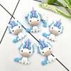 10pcs  Cartoon  Unicorn Flatback  Accessories Resin   DIY Scrapbooking
