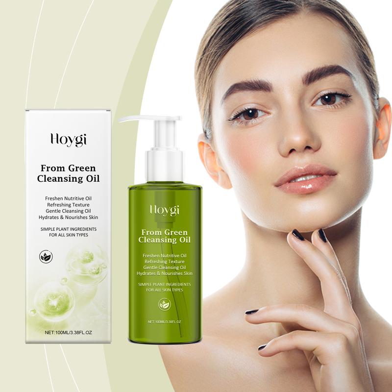 100ml Cleansing Oil Gentle Makeup Remover Deep Cleansing Pore Blackhead Exfoliating Face Oil for Sensitive Skin