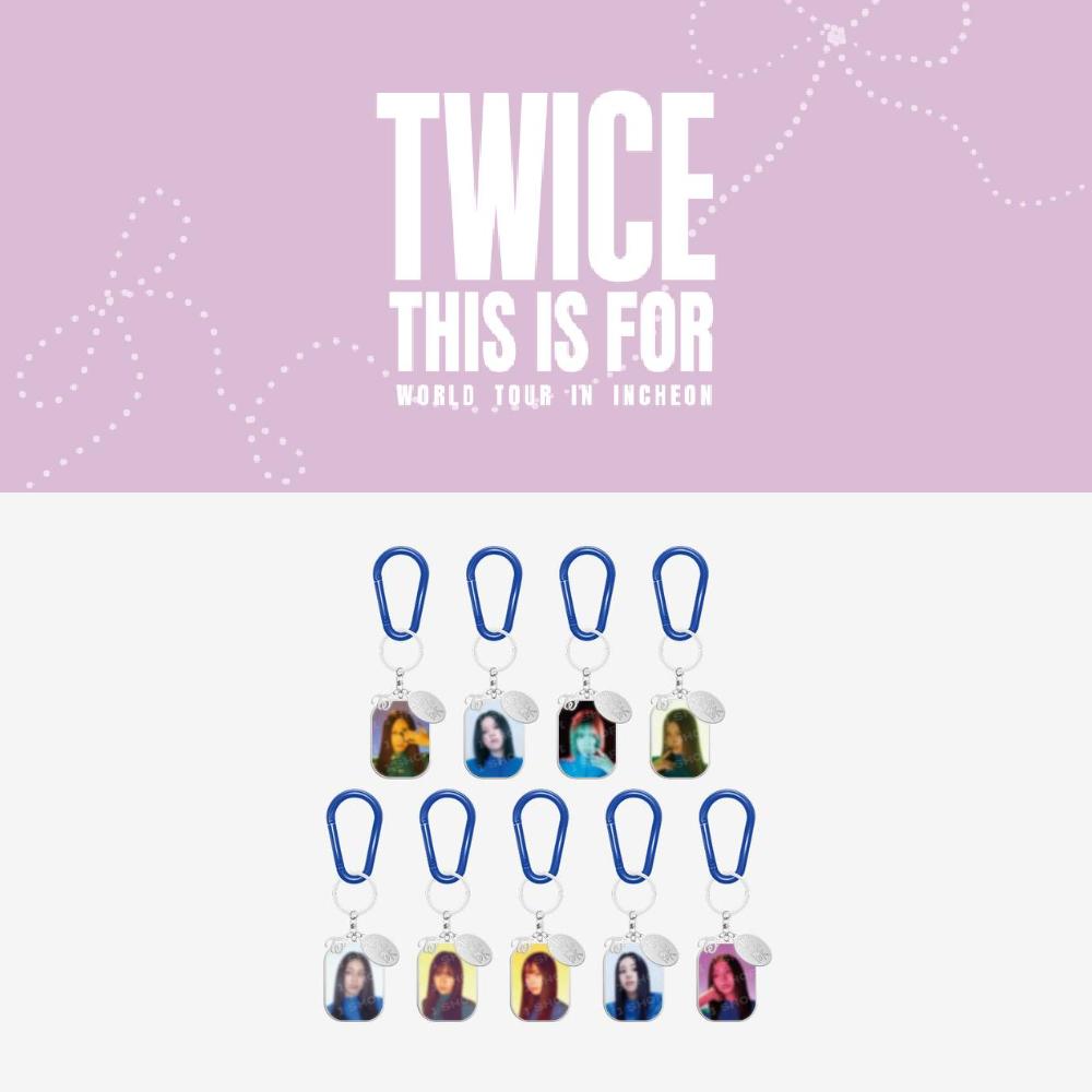 

Попереднє замовлення TWICE THIS IS FOR Офіційний MD Металевий брелок з фото NAYEON