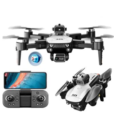 Nový mini dron S2S 4K WIFI Professional ESC s dvoma kamerami na vyhýbanie sa prekážkam Letecké fotografovanie Skladacie diaľkové ovládanie Kvadrokoptéra Hračka Darček pre deti