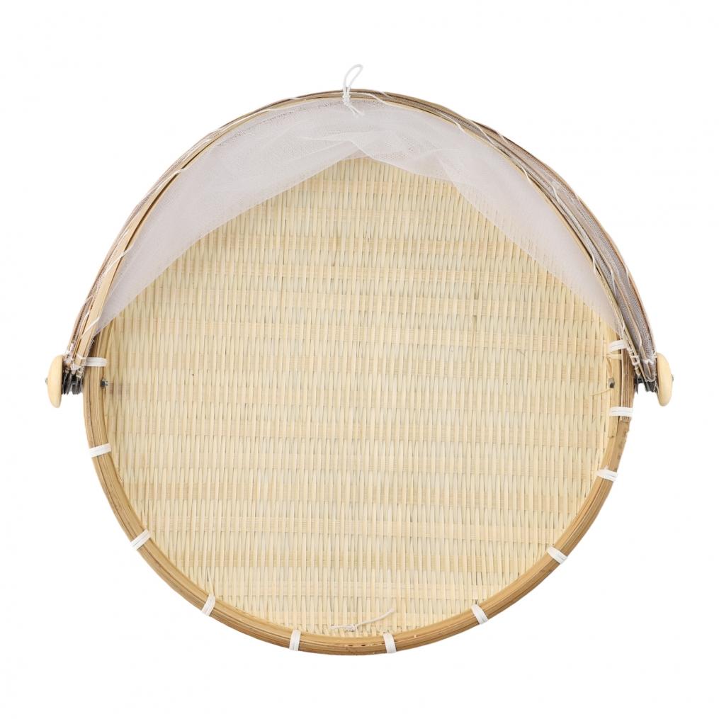 Multi-Use Woven Basket for Fruit Bread Dry Goods Picnic Home Storage