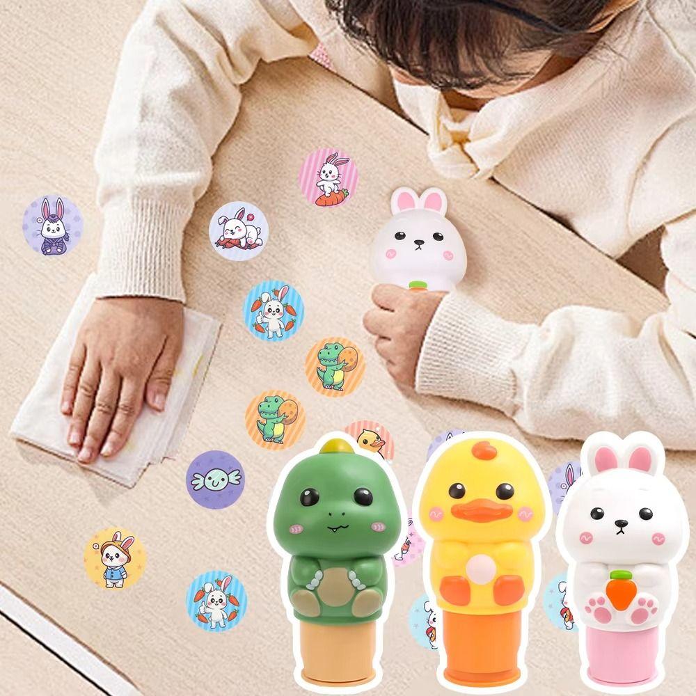 Funny Reward Stickers Toys Set DIY Crafts Children's Seal Toy  Kids Playing Supplies