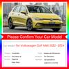 Car Trunk Mat For Volkswagen VW Golf Mk8   2024 Anti-slip Waterproof Mat Car Trunk Mat AUTO Cargo Tray Vehicle Supplies