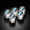 For BMW M 50th Anniversary G82 G60 E46 G12 E83 G11 F39 E39 E60 F30 5Pcs Aluminum Car Wheel Tire Valve Cap Dust Cover Accessories CD6