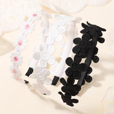 2/3 STÜCKE Süßes Sommer Gänseblümchen Stirnband für Frauen Mädchen Boho Sonnenblume Haarreif Kopfschmuck Hochzeitsfeier Kinder Haarschmuck