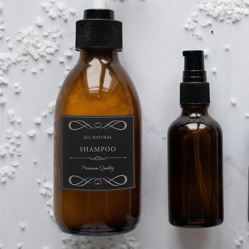 6 Sheets Waterproof Hand Soap Labels Adhesive Minimalist Stickers Easy Remove Bathroom Soap Dispenser Shampoo Bottle