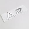 1pcs 3D ABS Chrome S Line A1 A2 A3 A4 A5 A6 A7 A8 Logo Emblem Auto Badge Trunk Decal For  Audi Sline Car Body Sticker Accessories