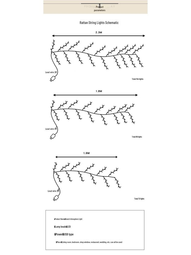 Starry LED Vine Lights: Colorful Wall Decorations for Living Room, Bedroom, and Holiday Atmosphere.