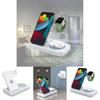 New Foldable Four-in-one Wireless Charger For Apple Watch Earphones And Phone Fast Charging 25w Power Output