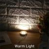 Round Rechargeable Lamp Holder Multicolor LED Light Art Display Base  Restaurants