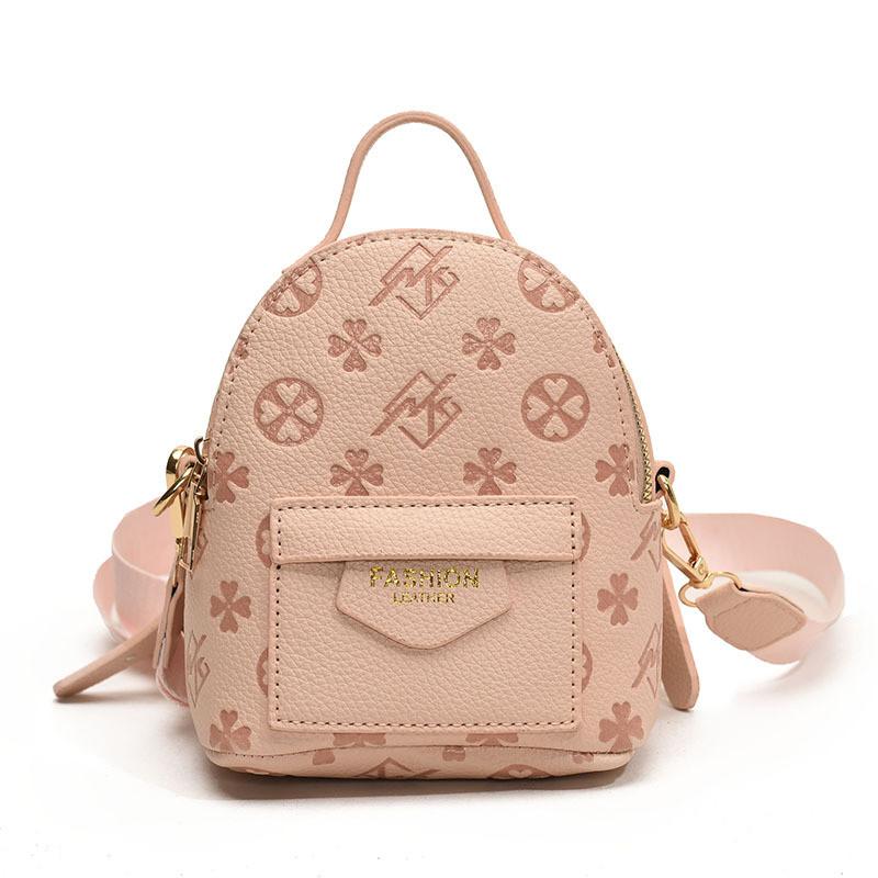 Backpack Pattern Printed Kids Shoulder Bag  Handheld Mini Dual Use Kids Bags