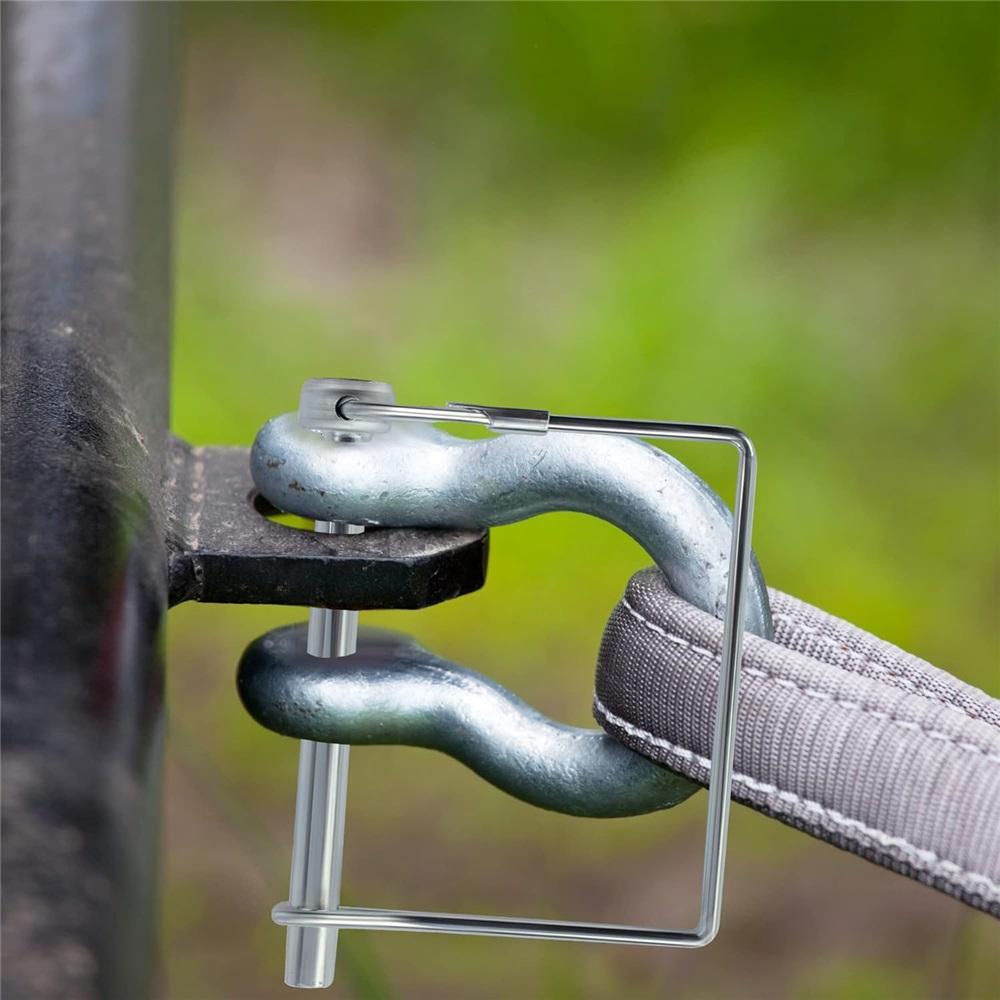  10-piece Trailer Pin Set – 2-3/4 Inches X 1/4 Inches (length X Width) – Suitable For Agricultural Trailers, Gardening Equipment, And Hook Systems.
