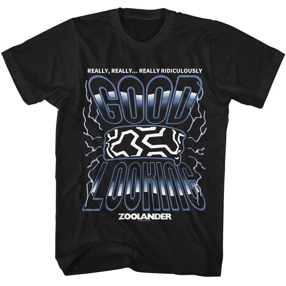 Zoolander - Good Looking - American Classics - Black Solid  Short Sleeve T- 160