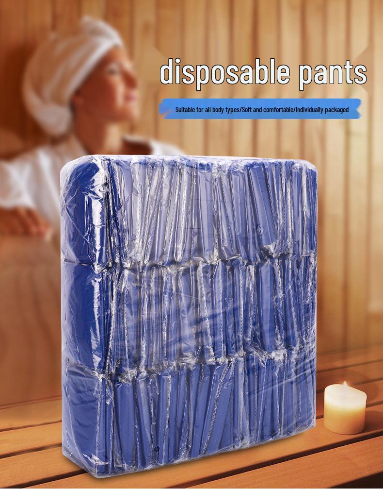 Pantaloncini usa e getta in TNT per Sauna e Massaggi da Uomo