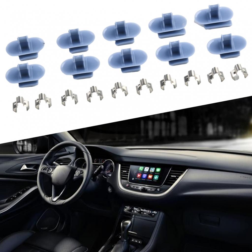 Ersatz Kunststoffclip Heckklappenverkleidung 10 Stück Zubehör