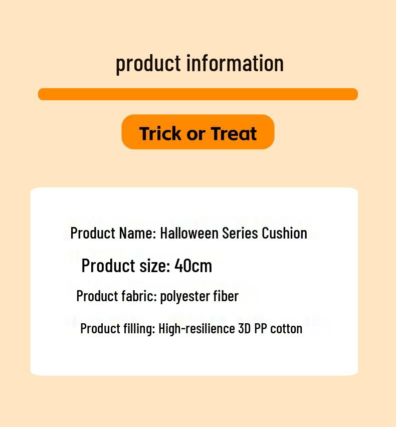 Spooky Pumpkin Doll Prank Pillow with Eyeball Candy – Halloween Decoration & Gift