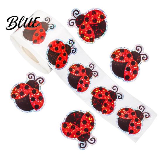 Halloween Sealing Stickers 500PCS Stickers Self-Adhesive Holographic Labels Decorative Festive Adhesive Holiday Party Favor Labels Decals