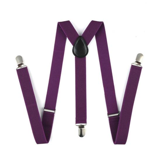 Elastické ve tvaru Y Dámské Jednobarevné/proužkové Nastavitelné podvazkové šle Pánské