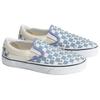 Vans CLASSIC SLIP on Skateboard Shoes Women's Ecru Blue VN000D6YFOI