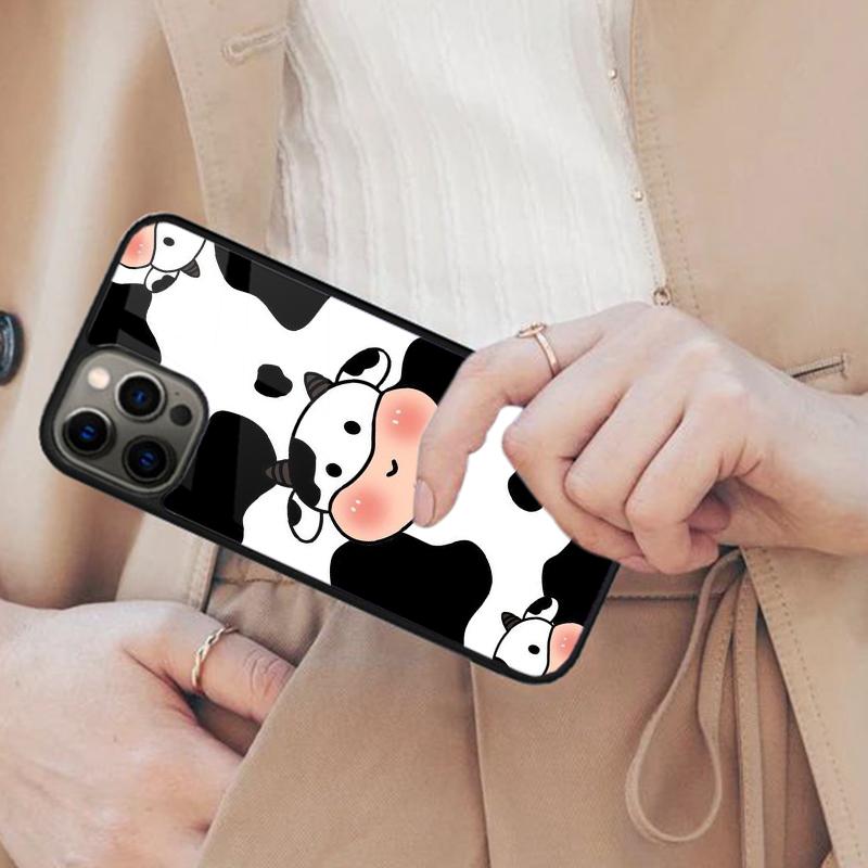 Dairy Cattle Cow Speckle Magnetic Phone Case For APPLE iPhone 17 Air 16 14 13 12 Pro Max 15 Plus Charge With MagSafe Cover