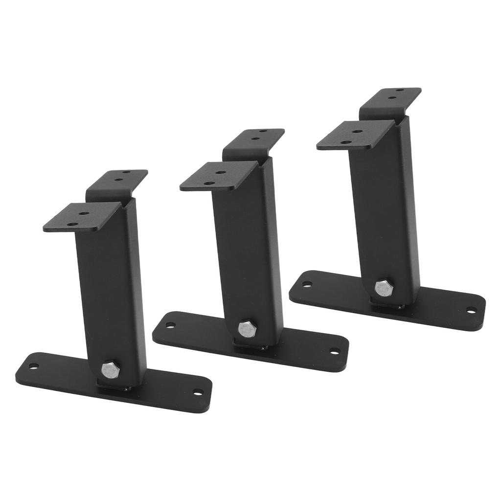 3er-Pack Dachträgerhalterungen, Edelstahl, robuste Satteldachträger-Pfosten- und Balkenhalterung