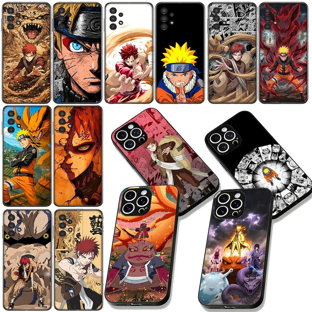 Anime Gaara Narutos Wallpaper Phone Cover for Samsung Galaxy Note 20 9 10 S8 S10 Lite S9 Plus A54 A53 A21S S10E A17 Case