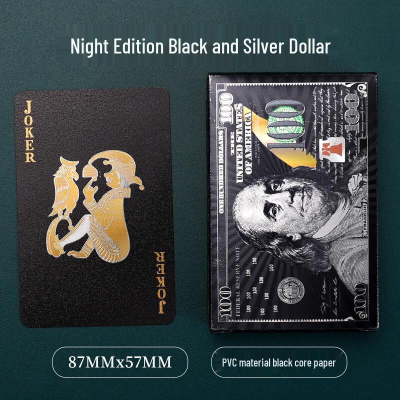 Brangdy Starry Night Edition Waterproof PVC Poker Cards