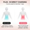 Electric Belly Heating Pad 3 Heat Levels Thermostatic Vibration Waist Heating Belt USB Charging