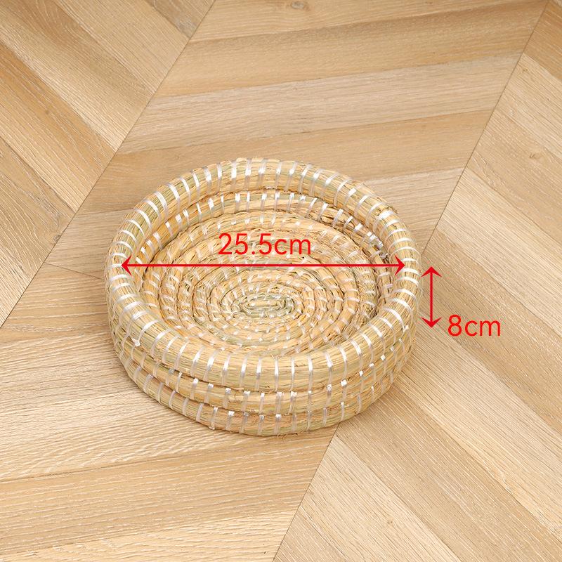Hand woven rutin chicken nest rabbit nest pigeon nest hatching and breeding egg pot nest grass woven pigeon nest