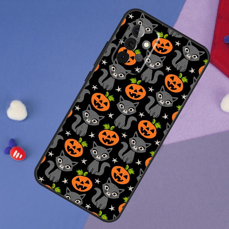 Halloween Pumpkins Case For Samsung Galaxy A14 A56 A36 A26 A16 A06 A54 A34 A12 A32 A52 A13 A33 A53 A15 A35 A55