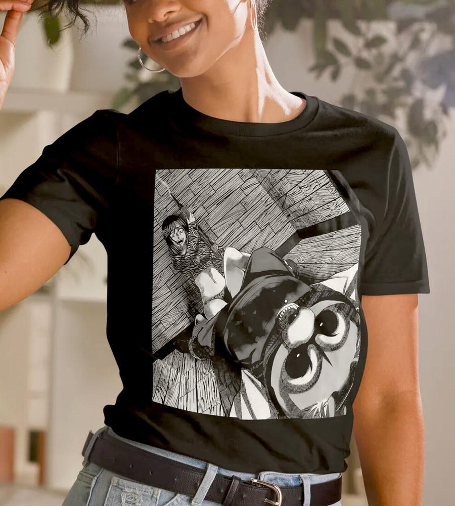 

Anime Horror Creepy Short-Sleeve Unisex T-Shirt 3XL