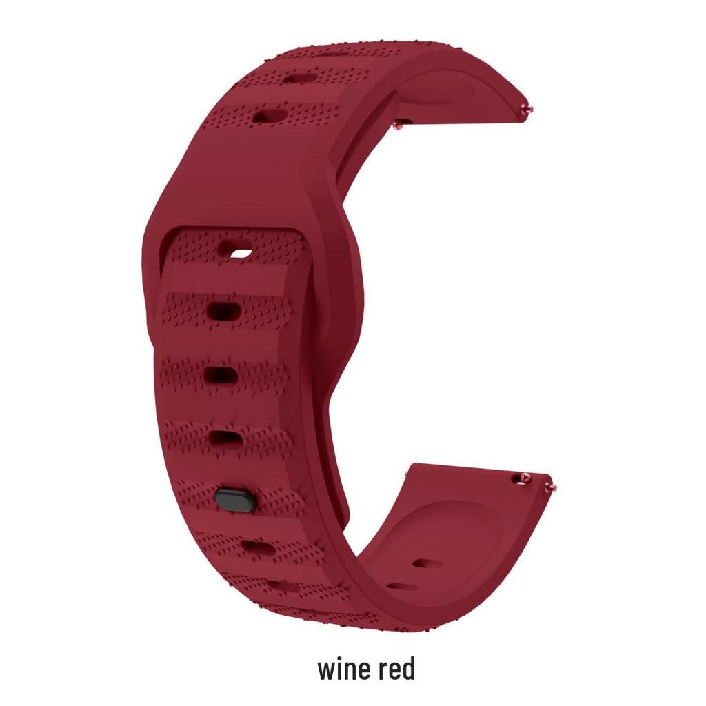 Compatible Silicone Dot Pattern Watch Strap for Samsung, Huawei, Huami, Garmin, and Mi Band