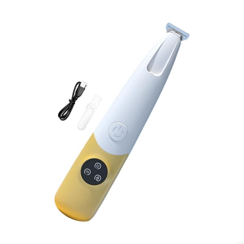 Ergonomic Pet Hair Trimmer Rechargeable Battery Quiet Operations For Dog Cats