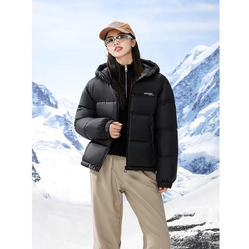 SNOWFLYING Unisex Hooded Down Jacket