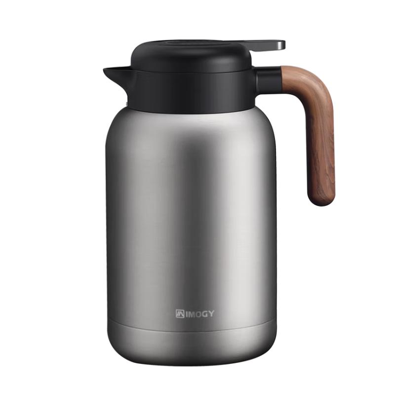 IMOGY 316L Stainless Steel Thermal Tea Brewing Pot 2000ml