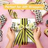 1 Roll Bumblebees Ribbon Handmade Bowknot Wreath Adult DIY Making Supplies