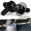Car M6 Body Bolts For Car Body Fender Bumper Engine Cover Splash Shield Guard Bumper Fender Liner Retainer Fastener Rivet Screws