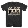 ZZTOP 1999 Vintage Wrench Pattern Vintage Blues-rockers Heavy Cotton Men's T-shirt Couple Outfit Street Short Sleeve Women Top