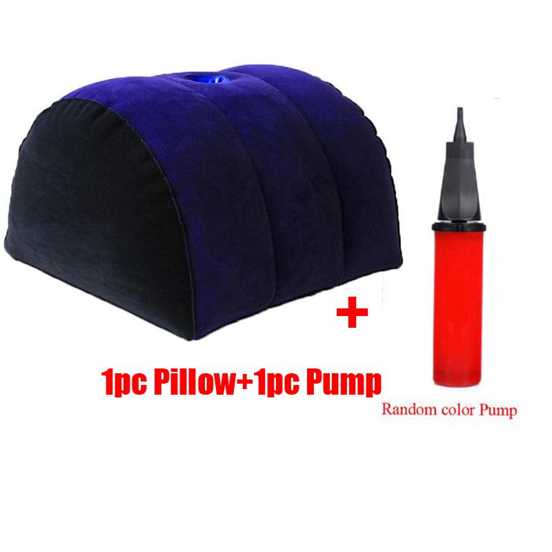Inflatable Sex Aid Pillow Sexy Furnitures Portable Adult Love Games Adults Products For Women Men Masturbation Position Cushion
