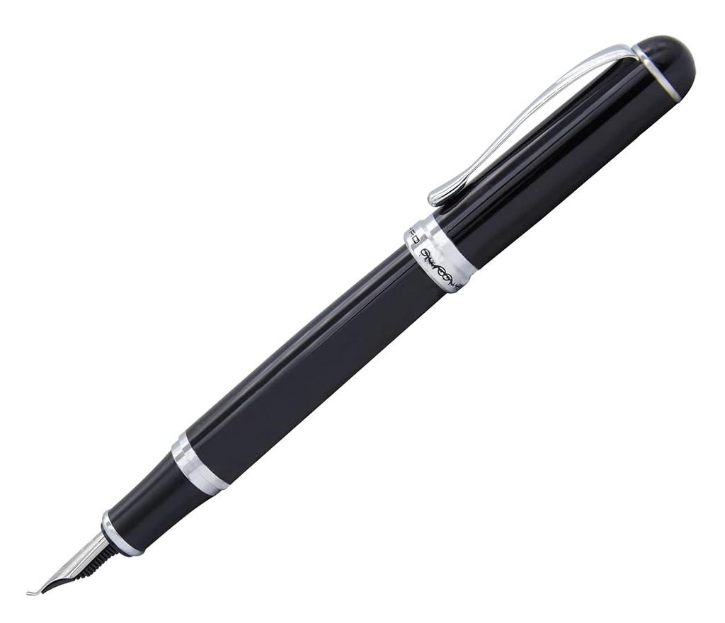 Gullor 18KGP Fountain Pen 750 Black with Elegent Art Nib [Used]