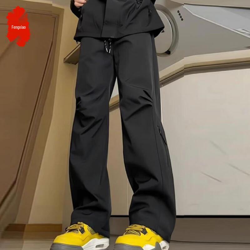 

Men s Loose Fit Thickened Outdoor Workwear Pants L