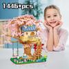 Nice! Ideas 2 In 1 Cherry Blossom Mini Romatic Tree House Building Sets for Girls Blocks Cherry Flower for Adult Birthday Gifts