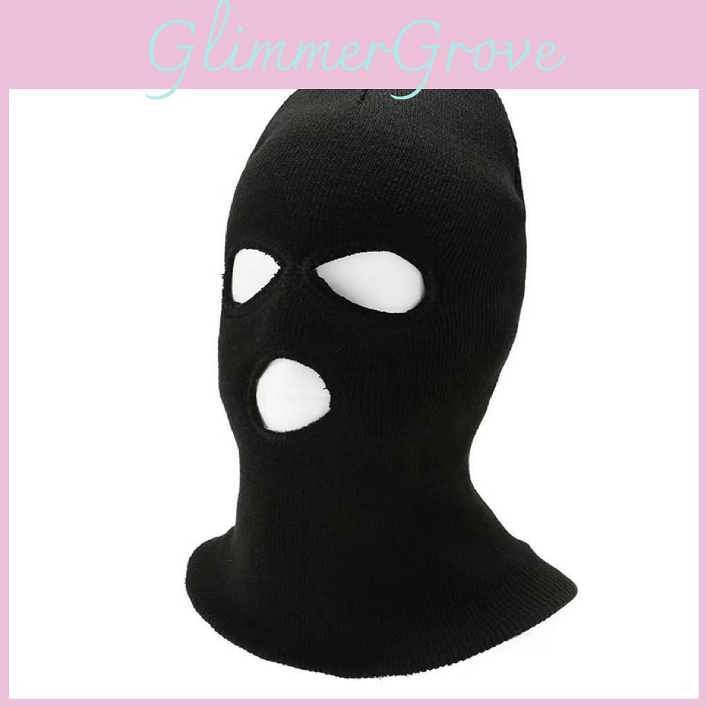 Eyed Three Cap Knitted Hat Winter Warmth All Inclusive Caps Gift Breathable