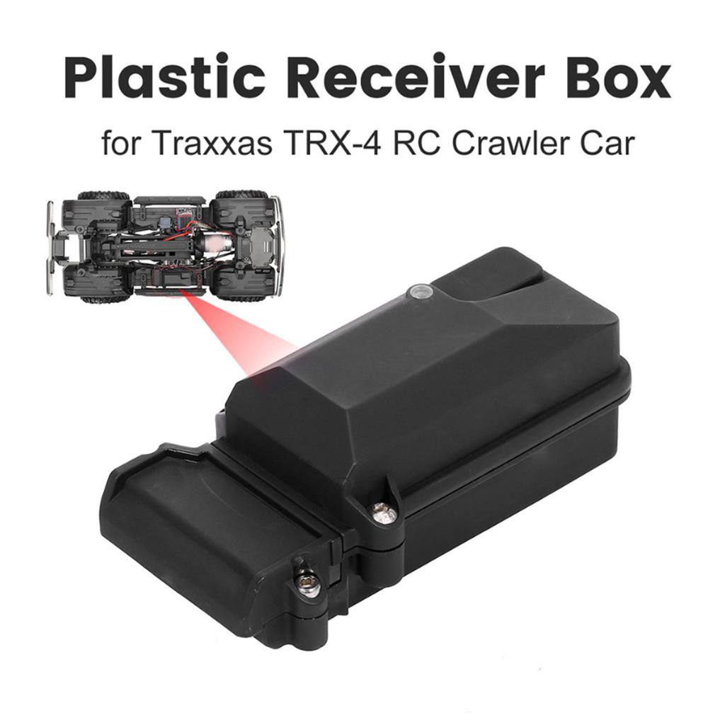 RC Receiver Box Waterproof Receiver Radio Box ESC Protection Replacement For Traxxas